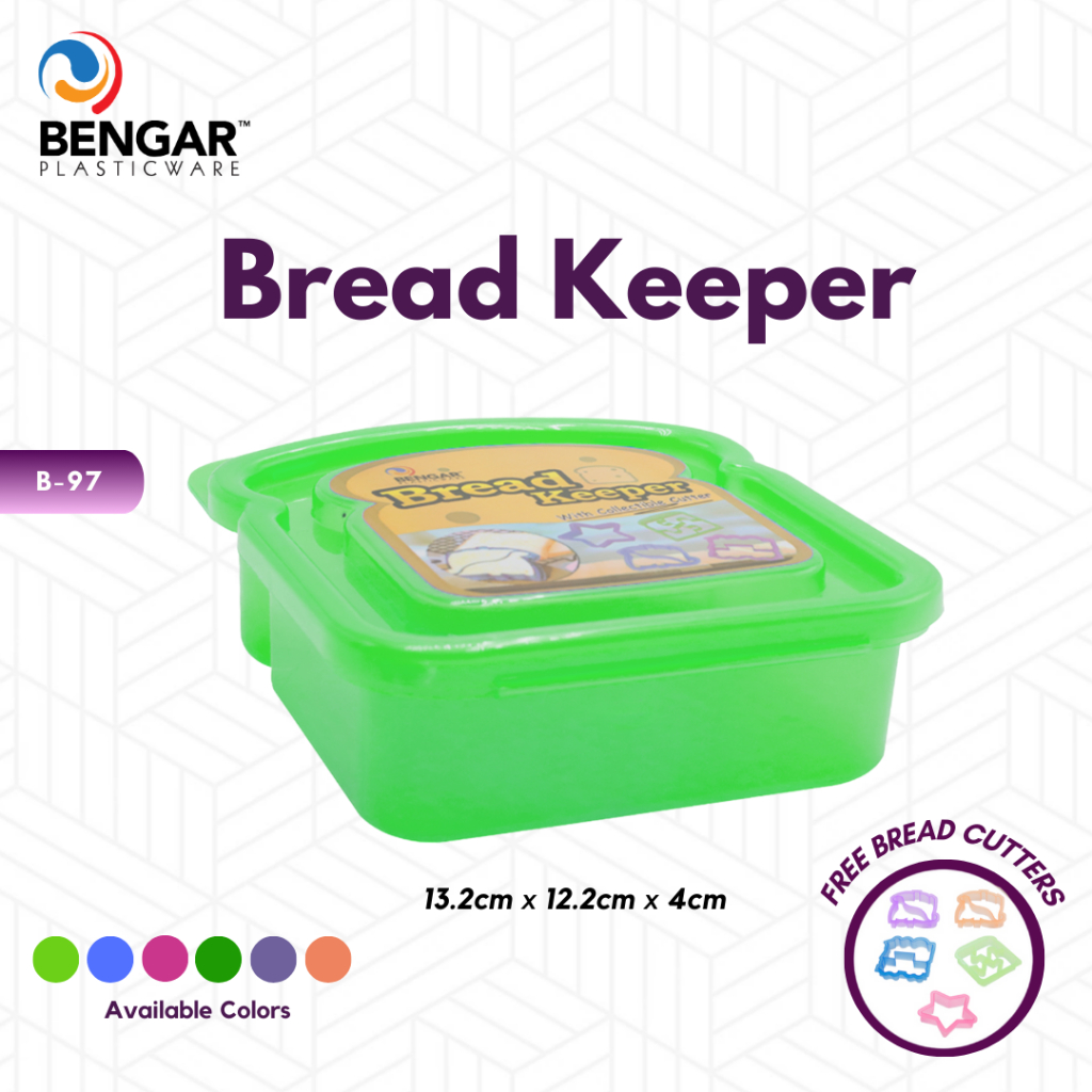 bread keeper for kids greenware